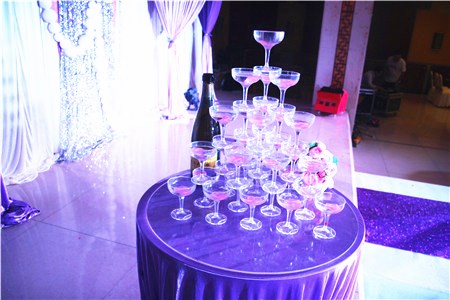 婚禮香檳塔